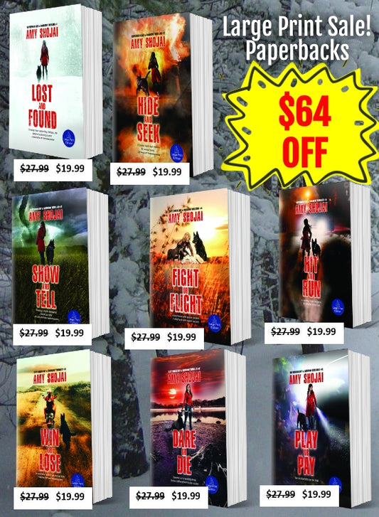 Thriller Large Print PAPERBACK Deal $64 Off